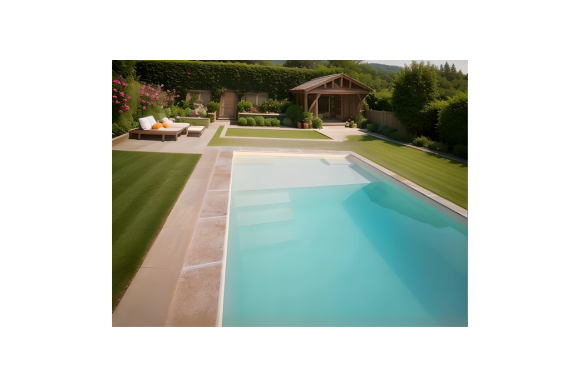 PRADELOU : un espace aquatique spacieux et raffiné pour sublimer votre jardin - Mcr Piscines et Spas, Caissargues