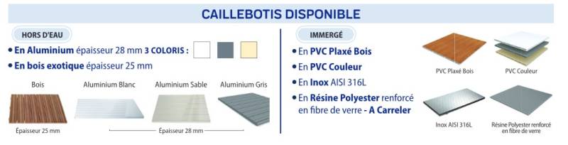 Volet immergé Roussillon : élégance et efficacité pour une piscine protégée - Mcr Piscines et Spas, Vergèze