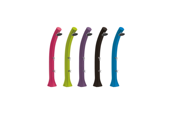 Douche solaire Poolstar Happy 4x4, 44 litres : design élégant et efficacité pour votre piscine - Mcr Piscines et Spas, Nîmes