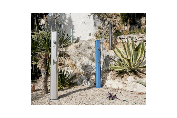 Douche solaire Poolstar Jolly Go 20L : un confort instantané pour votre piscine, pratique et fonctionnelle - Mcr Piscines et Spas, Vergèze