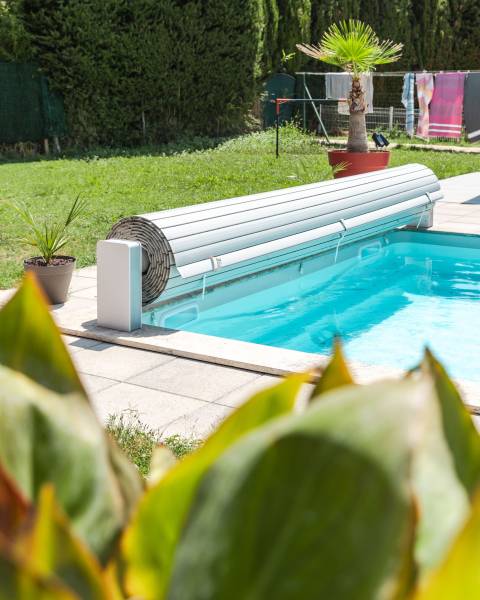 Projet piscine MANUA avec volet hors sol. - MCR Piscines et Spas - Caissargues