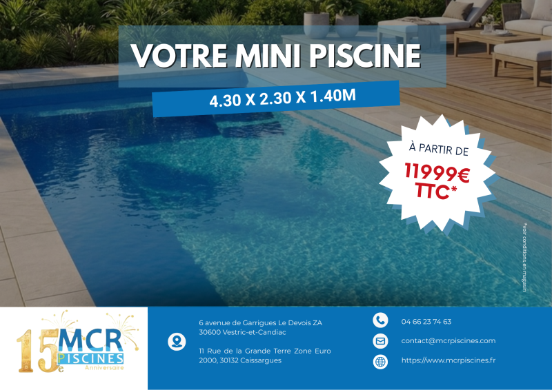 Votre mini piscine !