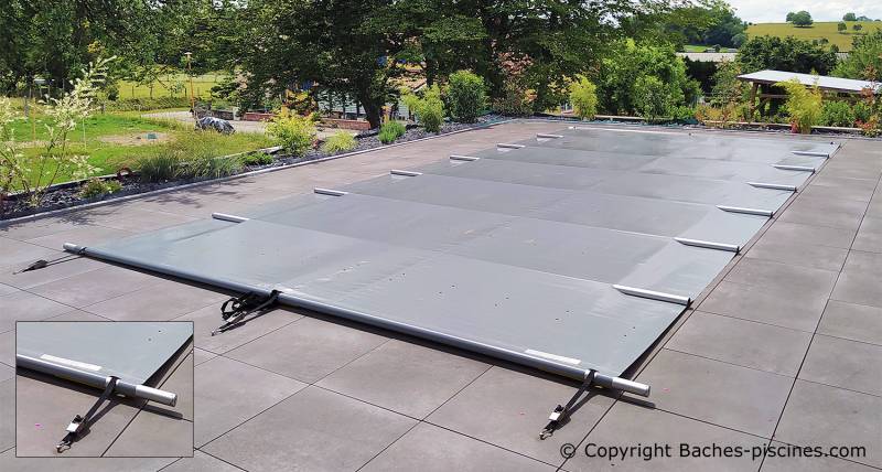 Destockage de bâches à barres pour piscines