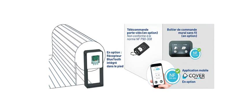 Protégez votre piscine avec le volet roulant automatique hors sol Octeo - Mcr Piscines et Spas, Nîmes
