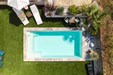 Notre zone d'activité pour ce service Constructeur de piscine traditionnelle en béton système cofreco